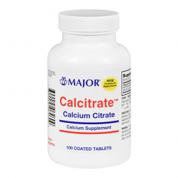 Major Pharmaceuticals 80681014000-Major Calcitrate 950-mg Calcium Citrate Supplement, Calcium Supple