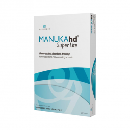 MANUKAhd Super Lite Manukamed MM0071-MANUKAhd Super Lite Honey Impregnated Wound Dressing, 4 x 5 Inc