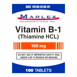 Marlex Pharmaceutical 10135013201-Marlex Vitamin B-1 Supplement, Vitamin B Supplements (BT)