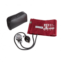 McKesson 01-720-12XBDGM Lumeon Aneroid Sphygmomanometer with Cuff, 2-Tube, Pocket-Size (BX/1)
