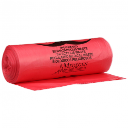 McKesson 03-4401 SAF-T-SEAL Infectious Waste Bag, 30 to 33 gal (CS/250)