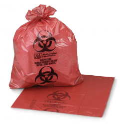 McKesson 03-4543-Ultra-TUFF Infectious Waste Bag, 40-45 gal (CS/150)