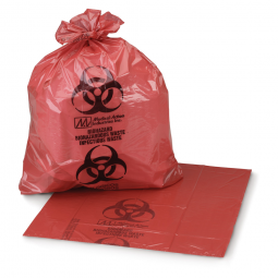 McKesson 03-4550-Ultra-TUFF Infectious Waste Bag, 7-10 gal (CS/250)