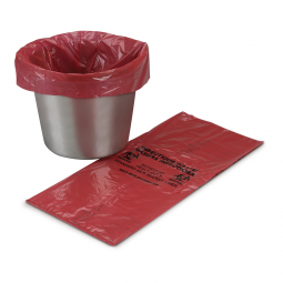 McKesson 03-5002-McKesson Kick Bucket Liner, Biohazard Bags (CS) - McKesson Kick Bucket Liner