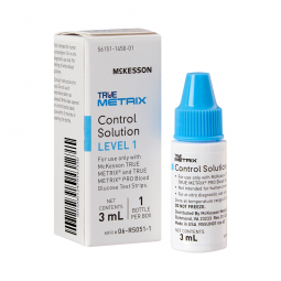 McKesson TRUE METRIX McKesson 06-R5051-1 TRUE METRIX Glucose Control Solution, 3 mL, Glucose Meter C