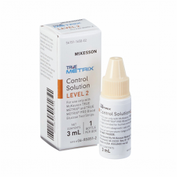 McKesson TRUE METRIX McKesson 06-R5051-2 TRUE METRIX Blood Glucose Testing, Control Solution, 3 mL, 