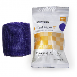 McKesson 115-2U-McKesson Purple Cast Tape, 2 Inch x 4 Yard, Cast & Splint Bandages & Tapes (BX)