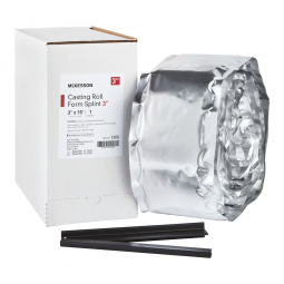 McKesson 1303 White Casting Roll Form Splints, 3 in x 5 yd, Cast & Splint Bandages & Tapes (RL/1)