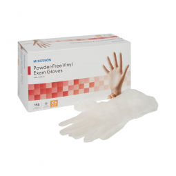 McKesson 14-132 Vinyl Exam Glove, Extra Small (BX/150)