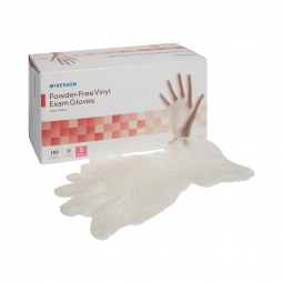 McKesson 14-134 Vinyl Exam Glove, Small (CS/1500)
