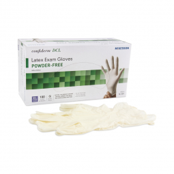 McKesson Confiderm McKesson 14-320-McKesson Confiderm Latex Exam Glove, Extra Large, Ivory, Exam Glo