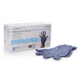 McKesson Confiderm LDC McKesson 14-6N48C Confiderm LDC Exam Glove, Extra Large, Blue (CS/2300)