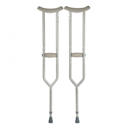 McKesson 146-10406-McKesson Underarm Crutches, 5 ft. 2 in.-5 ft. 10 in., Crutches (PR)