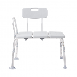 McKesson 146-12011KD-2 Knocked Down Bath Transfer Bench (CS/2)