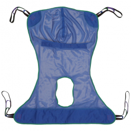 McKesson 146-13221L-McKesson Mesh Full Body Commode Sling, Large, Slings