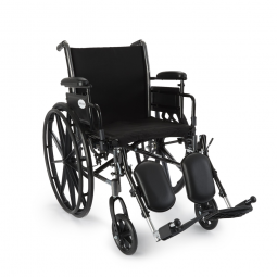 McKesson 146-K318ADDA-ELR drive Cruiser III Manual Wheelchair, 18 in Seat Width, Elevating Legrest