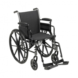 McKesson 146-K320ADDA-ELR drive Cruiser III Wheelchair, 20 in Seat Width, Elevating Legrest