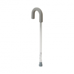 McKesson 146-RTL10342-McKesson Round Handle Cane, Aluminum, Height Adjustable, Foam Grip, Canes