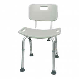 McKesson 146-RTL12202KDR Aluminum Bath Bench, 15.5 to 19.5 in Height (EA/1)