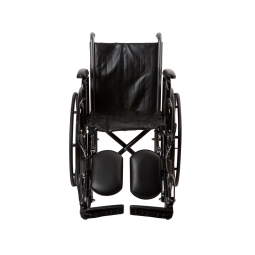 McKesson 146-SSP216DDA-ELR Manual Wheelchair, 16 in Seat Width, Elevating Legrest