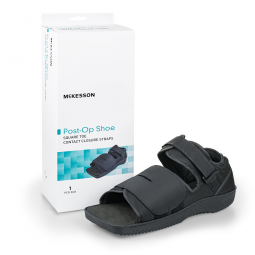 McKesson 155-79-81235 Square Toe Post-Op Shoe, Male 8.5-9.5/Female 9.5-10.5, Ankle Braces & ft Suppo