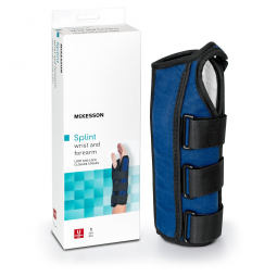 McKesson 155-79-87050 Right Wrist/Forearm Splint, One Size Fits Most, Wrist, Hand & Finger Supports 