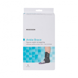 McKesson 155-81-97043 Low Profile Open Heel Open Toe Ankle Brace, Small, Ankle Braces & ft Supports 