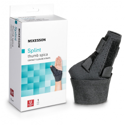 McKesson 155-BH82710-McKesson Thumb Splint, One Size Fits Most, Wrist, Hand & Finger Supports
