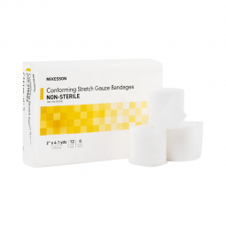 McKesson 16-011-McKesson Nonsterile Conforming Bandage, 2 Inch x 4-1/10 Yard, Compression Bandages (