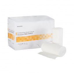 McKesson 16-013-McKesson Nonsterile Conforming Bandage, 4 Inch x 4-1/10 Yard, Compression Bandages (