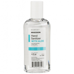 McKesson 16-1068 Gel Hand Sanitizer with Aloe 4 oz (CS/24)