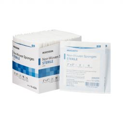 McKesson 16-4224 Medi-Pak Sterile Non-Woven Sponges-3000/Case