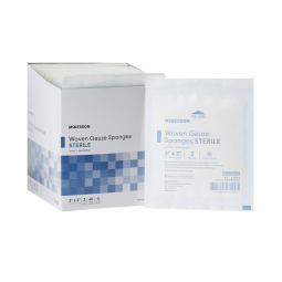 McKesson 16-4232-McKesson Sterile Gauze Sponge, 3 x 3 Inch, Sponges & Pads (BX) - McKesson Sterile G