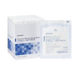 McKesson 16-42332-McKesson Sterile USP Type VII Gauze Sponge, 3 x 3 Inch, Sponges & Pads (CS)