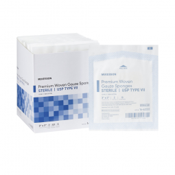 McKesson 16-42332-McKesson Sterile USP Type VII Gauze Sponge, 3 x 3 Inch, Sponges & Pads (CS)