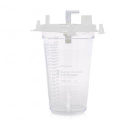 McKesson 16-43206-01-Suction Canister McKesson 2000 mL Pour Lid, Suction Canisters & Liners (CS)