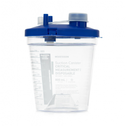 McKesson 16-43208-05-McKesson Suction Canister, Disposable, 800 mL, Cleaning Accessories (BX)