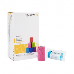 McKesson 16-4476-McKesson Self-adherent Closure Cohesive Bandage, 4 Inch x 5 Yard, Compression Banda