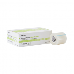McKesson 16-48420 Silicone Medical Tape, 2 in x 5-1/2 yd, Transparent (RL/1)