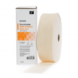 McKesson 16-4B-350-McKesson Bias Cut Stockinette, 3 Inch x 50 Yard, Retainer Dressings (RL)