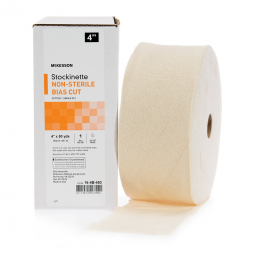 McKesson 16-4B-450-McKesson Bias Cut Stockinette, 4 Inch x 50 Yard, Retainer Dressings (CS)