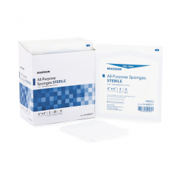 McKesson 16-602317 Medi-Pak Sterile Universal Sponges-1200/Case
