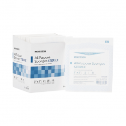 McKesson 16-602318-McKesson Sterile Nonwoven Sponge, 2 x 2 Inch, Sponges & Pads (CS) - McKesson Ster