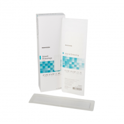 McKesson 16-89042-McKesson White Adhesive Dressing, 4 x 14 Inch, Adhesive Bandages (BX)