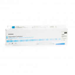 McKesson 16-MH1612C-Urethral Catheter McKesson Coude Tip Hydrophilic Coated PVC 12 Fr. 16 Inch, Inte