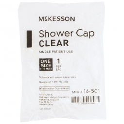 McKesson 16-SC1-McKesson Shower Cap, Brushes, Combs & Caps (BX) - McKesson Shower Cap