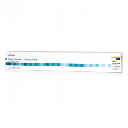 McKesson 16-SFOL3016 Silicone Foley Catheter, Standard Tip, 16 Fr, Indwelling Catheters (BX/10)