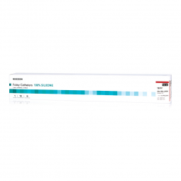 McKesson 16-SFOL3018-McKesson Silicone Foley Catheter, Standard Tip, 18 Fr., Indwelling Catheters (B