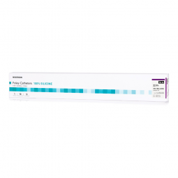 McKesson 16-SFOL3022 Silicone Foley Catheter, Standard Tip, 22 Fr, 30 cc Catheters (CS/200)
