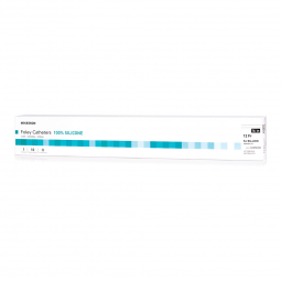 McKesson 16-SFOL512-Foley Catheter McKesson 2-Way Standard Tip 5 cc Balloon 12 Fr. Silicone, Indwell